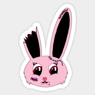 Rosa, Zombie Bunny Sticker